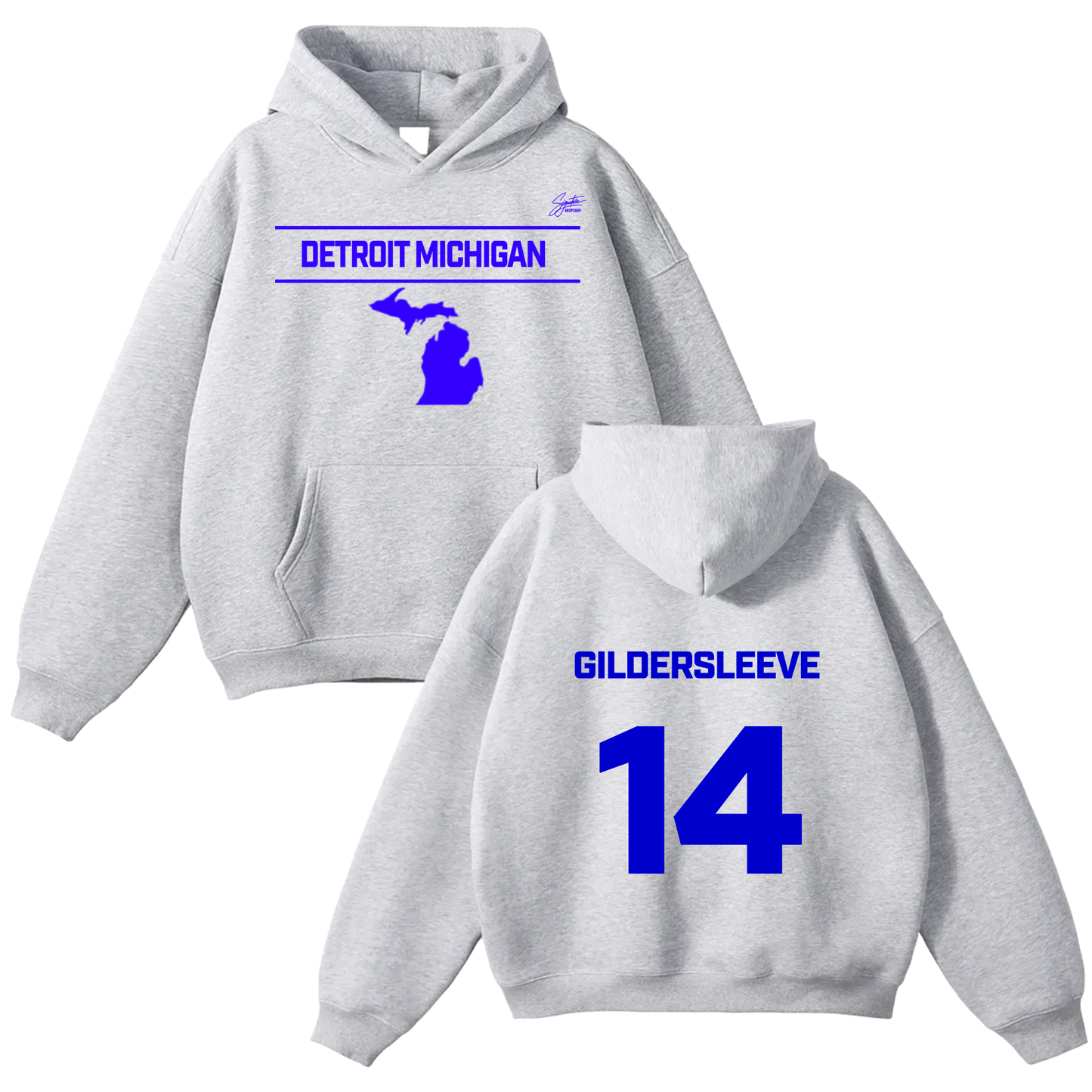 Makayla Gildersleeve Oversize Fleeced Hoodie