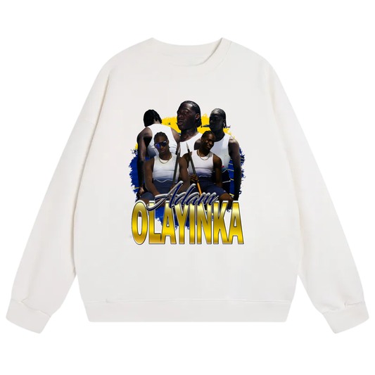 Adam olayinka Heavyweight Crewneck Sweatshirt