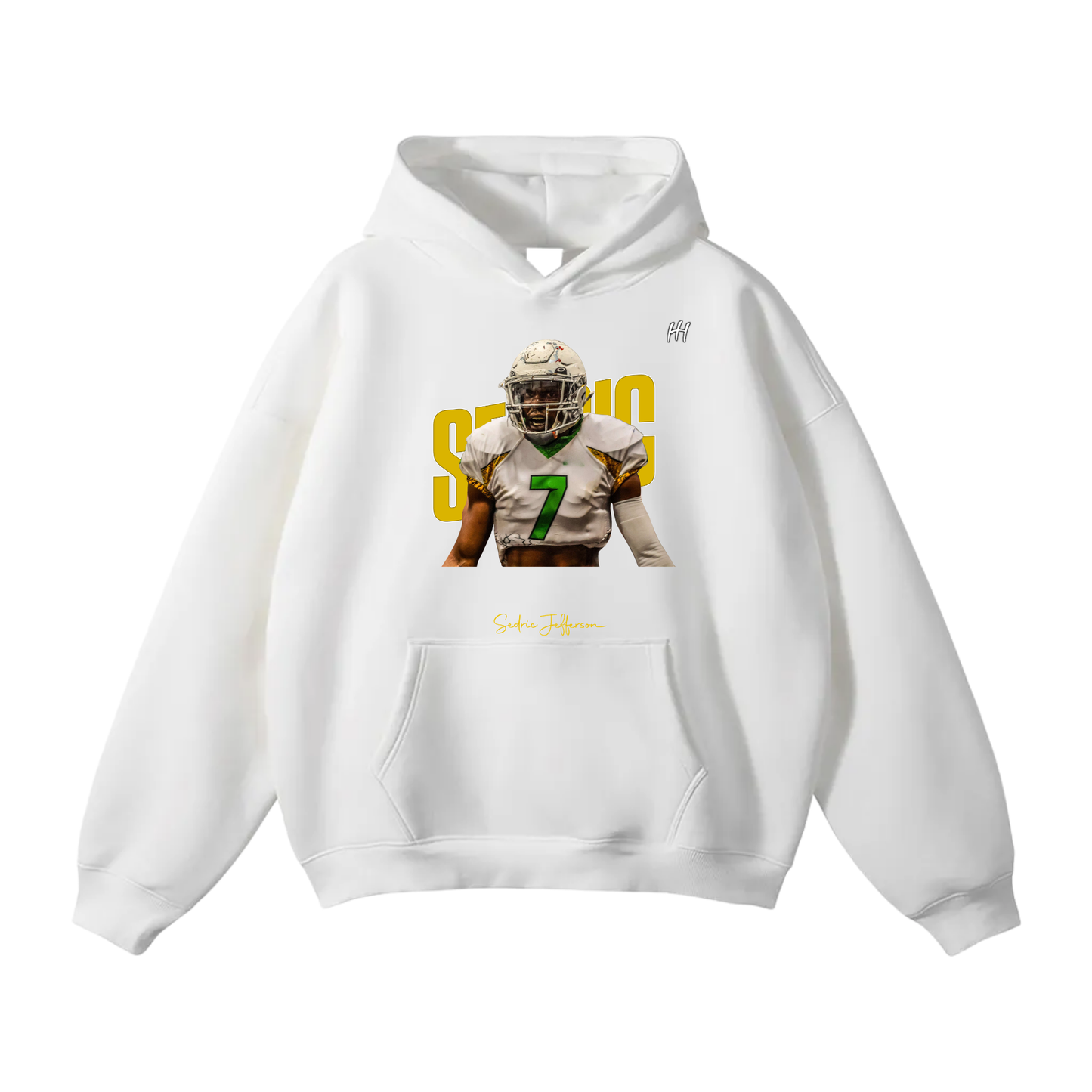 Sedric Jefferson Oversize Fleeced Hoodie