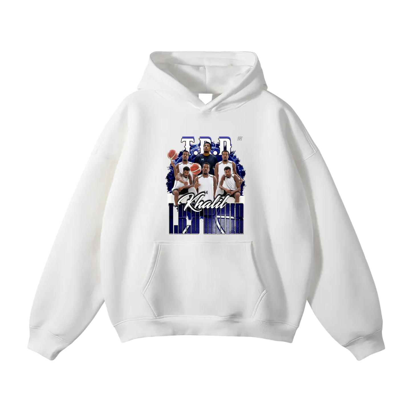 Khalil Nathanial Kirk Patrick Miller Oversize Fleeced Hoodie