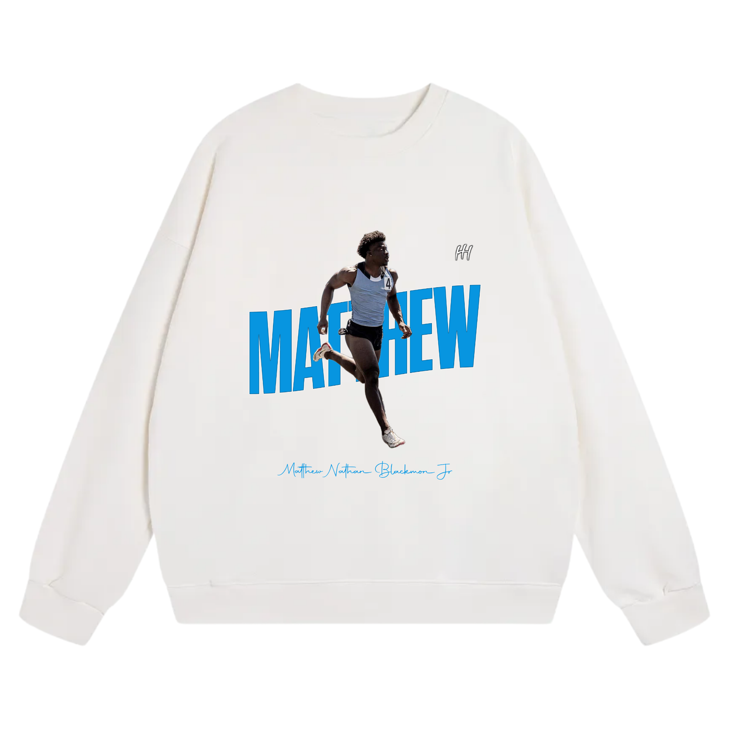 Matthew Nathan Blackmon Jr Heavyweight Crewneck Sweatshirt