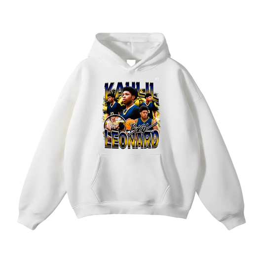 Kahlil Leonard Oversize Fleeced Hoodie