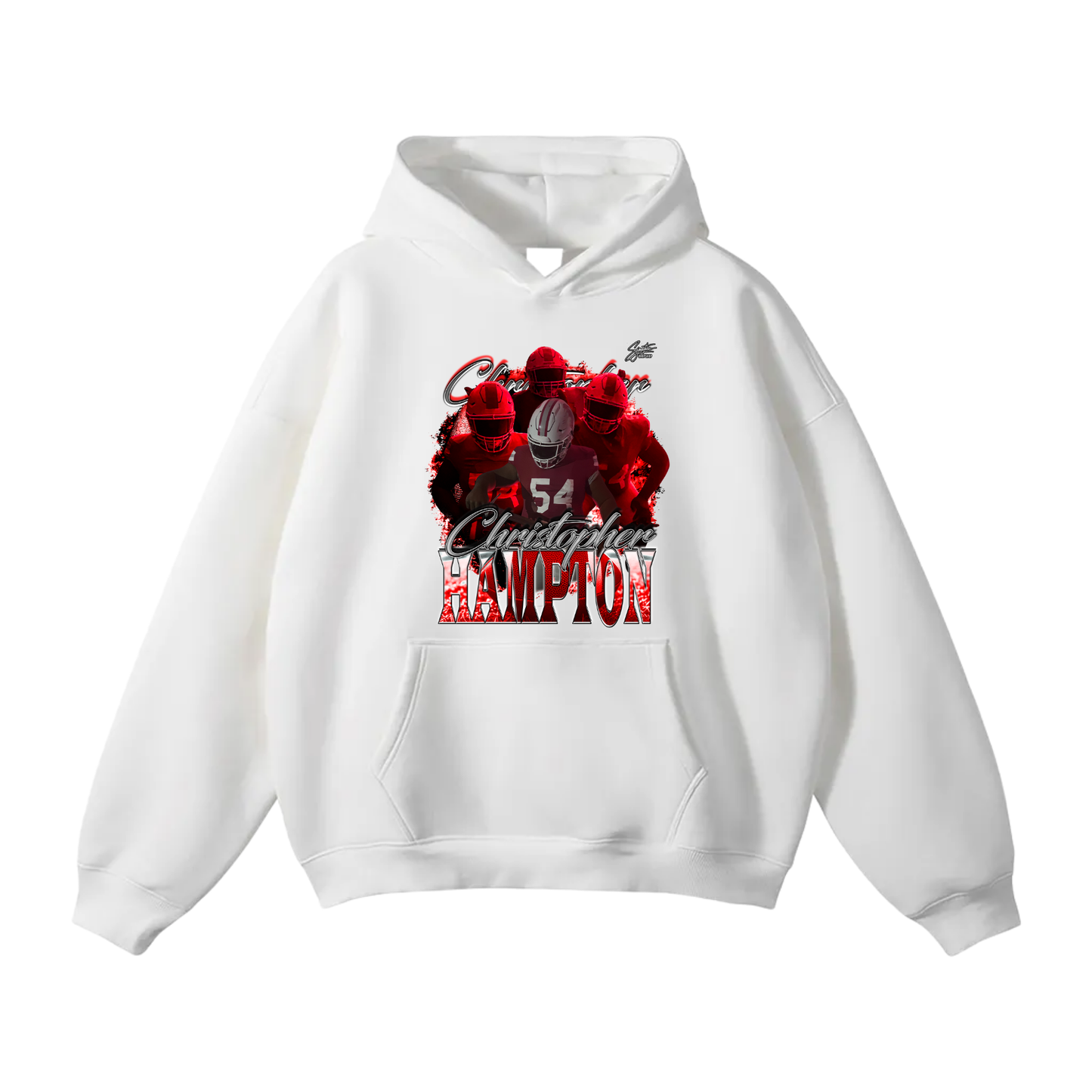 Christopher Hampton Oversize Fleeced Hoodie