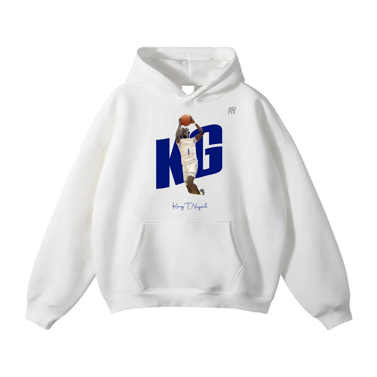 Kong T Neyail Oversize Fleeced Hoodie