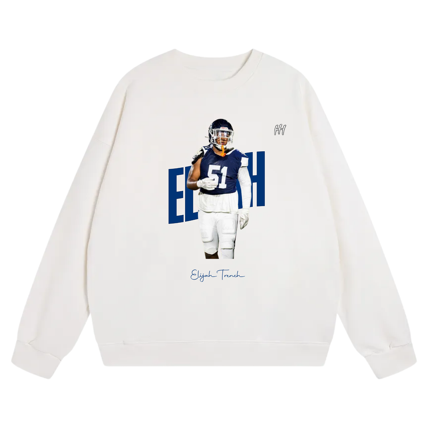 Elijah Trench Heavyweight Crewneck Sweatshirt