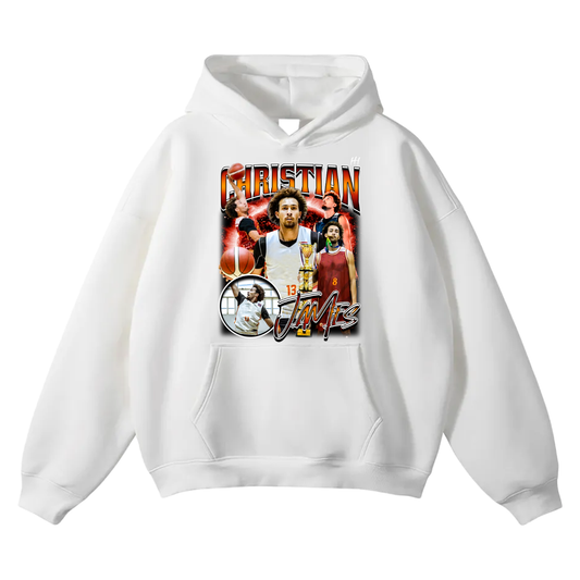 Christian James Oversize Fleeced Hoodie