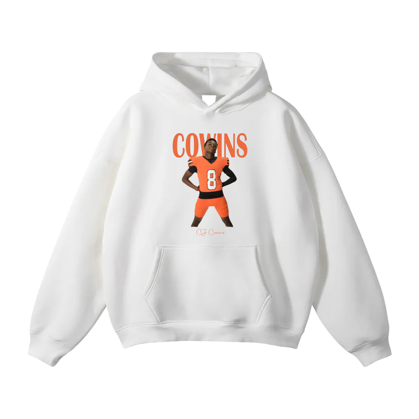 CJ Cowins Oversize Fleeced Hoodie