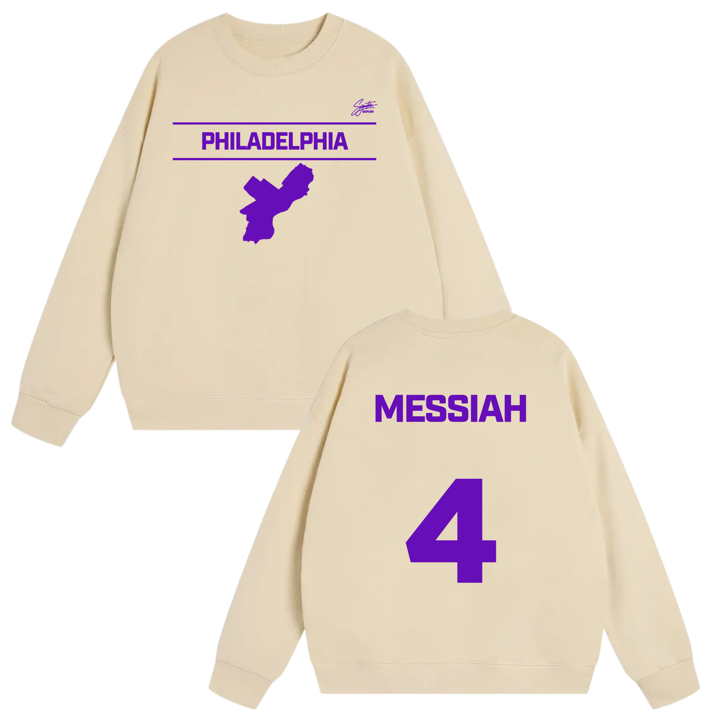 Messiah Hargrove Heavyweight Crewneck Sweatshirt
