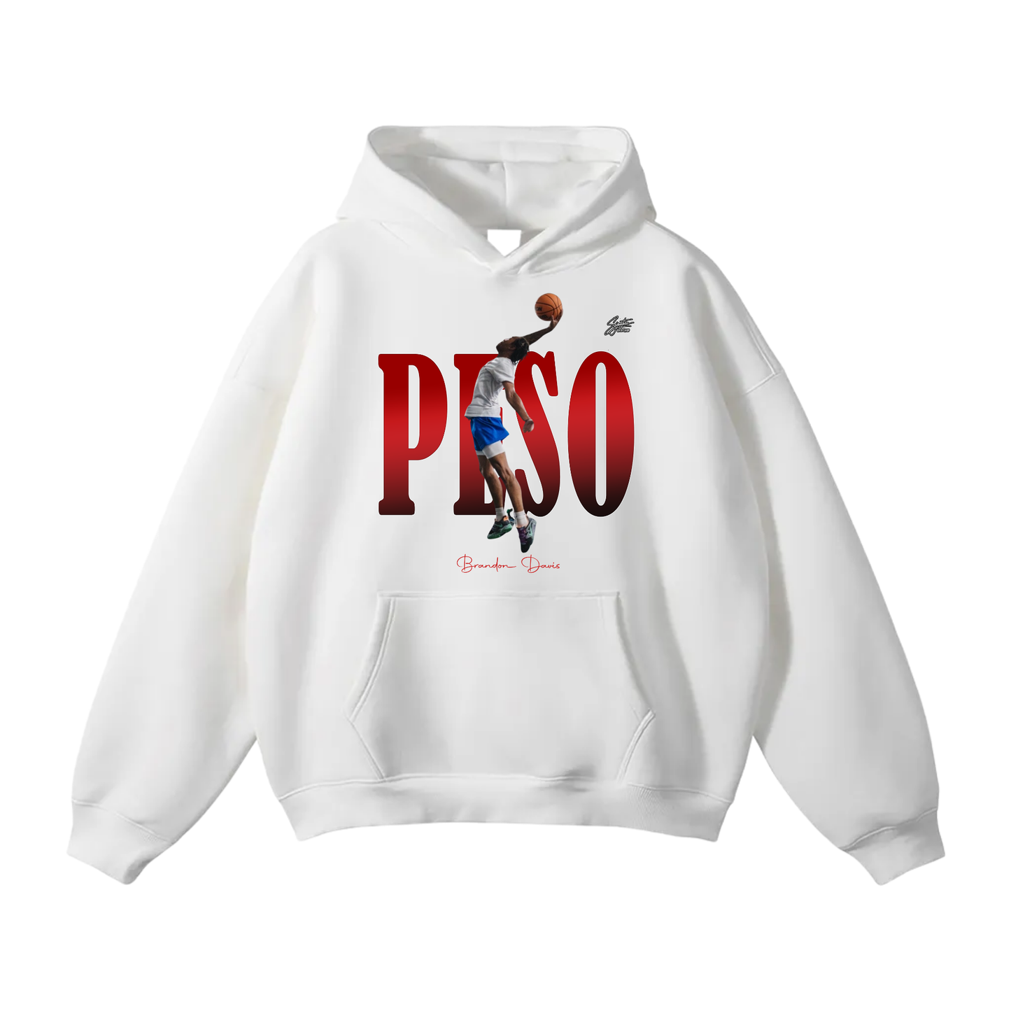 Brandon Davis Oversize Fleeced Hoodie