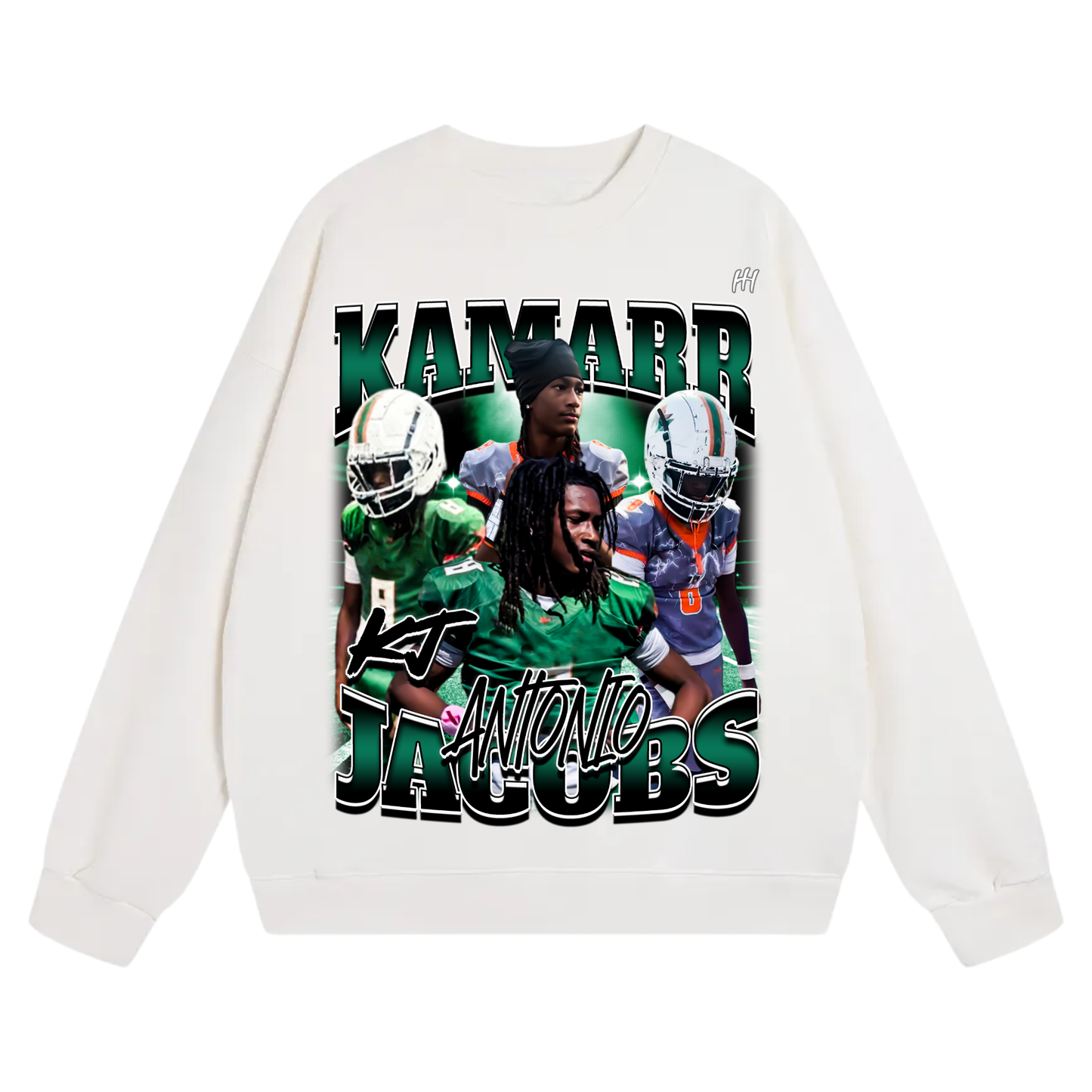Kamarr Antonio jacobs Heavyweight Crewneck Sweatshirt
