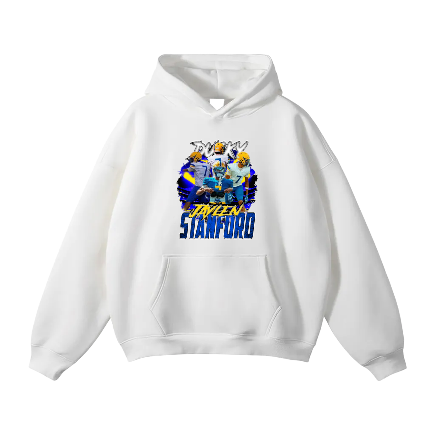 Jaylen Stanford Oversize Fleeced Hoodie