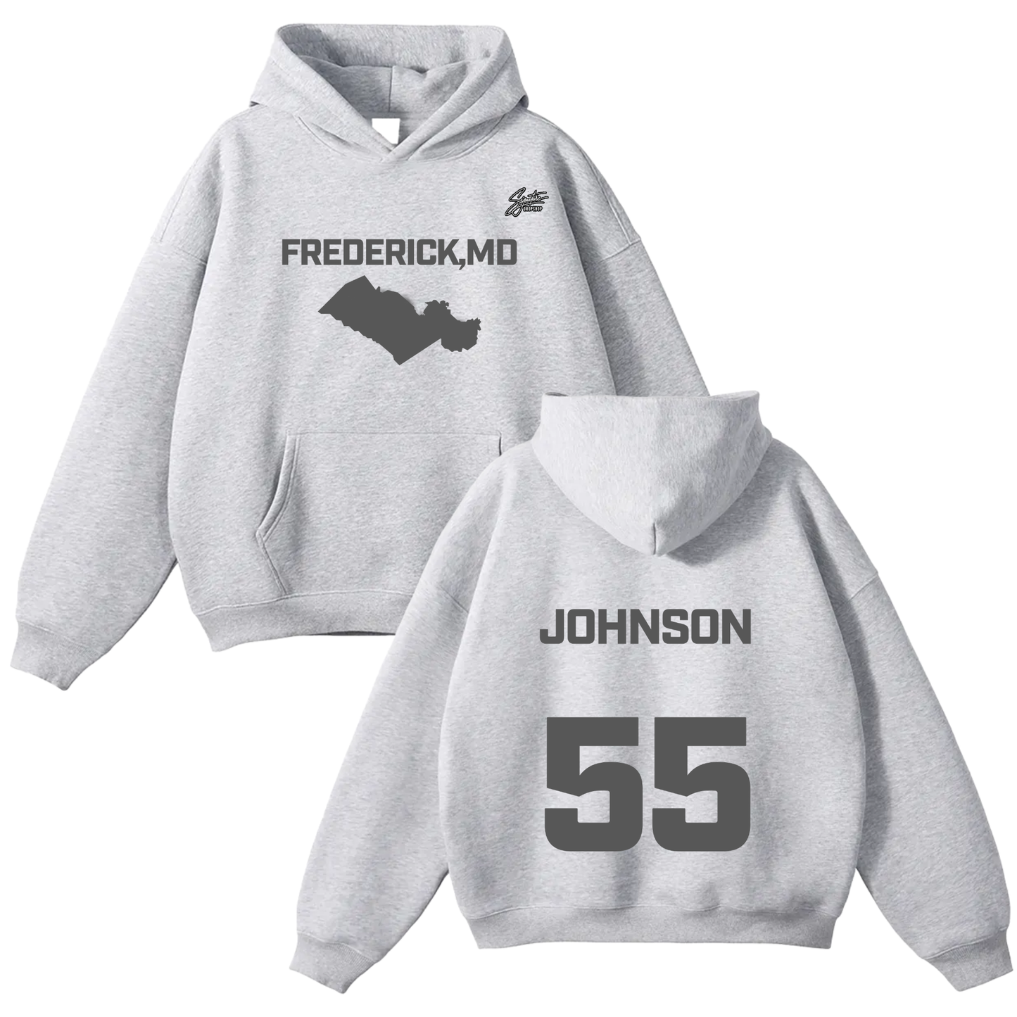 Nicholas Johnson Oversize Fleeced Hoodie