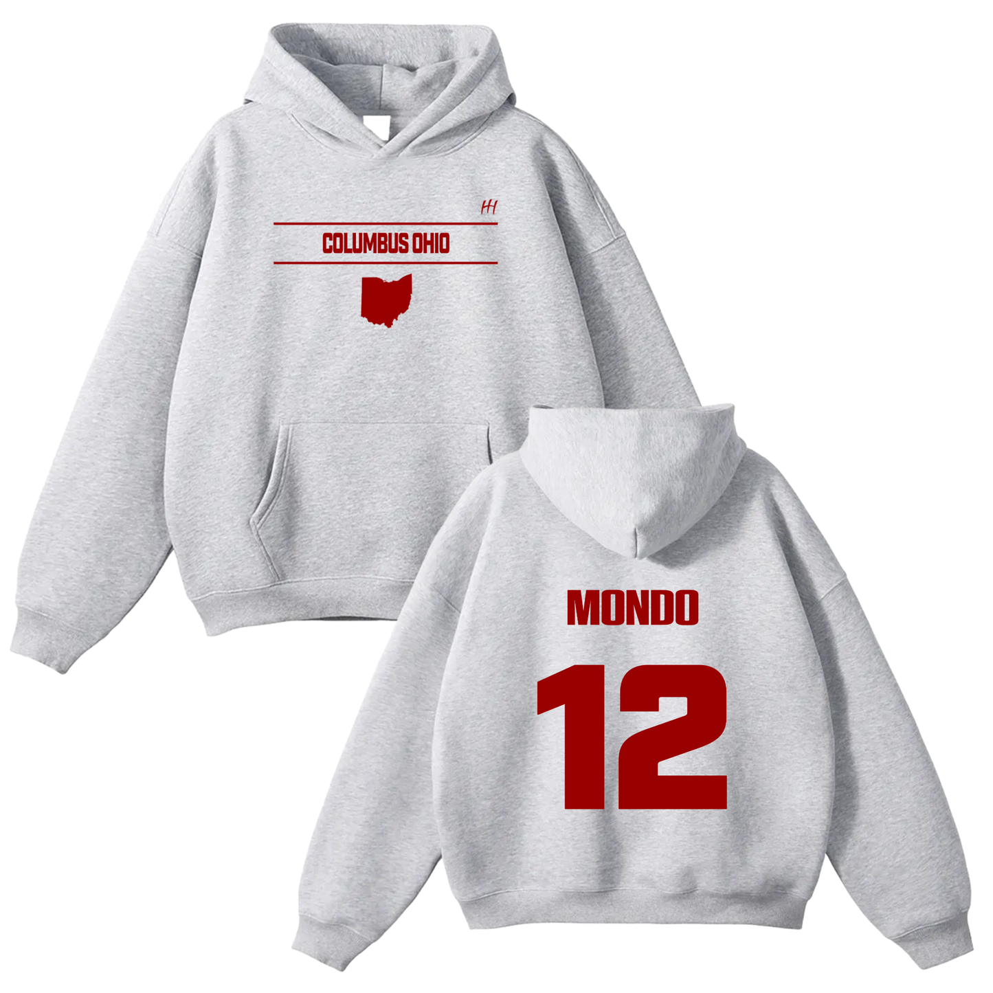 Ar’Mon Mackey Sr Oversize Fleeced Hoodie