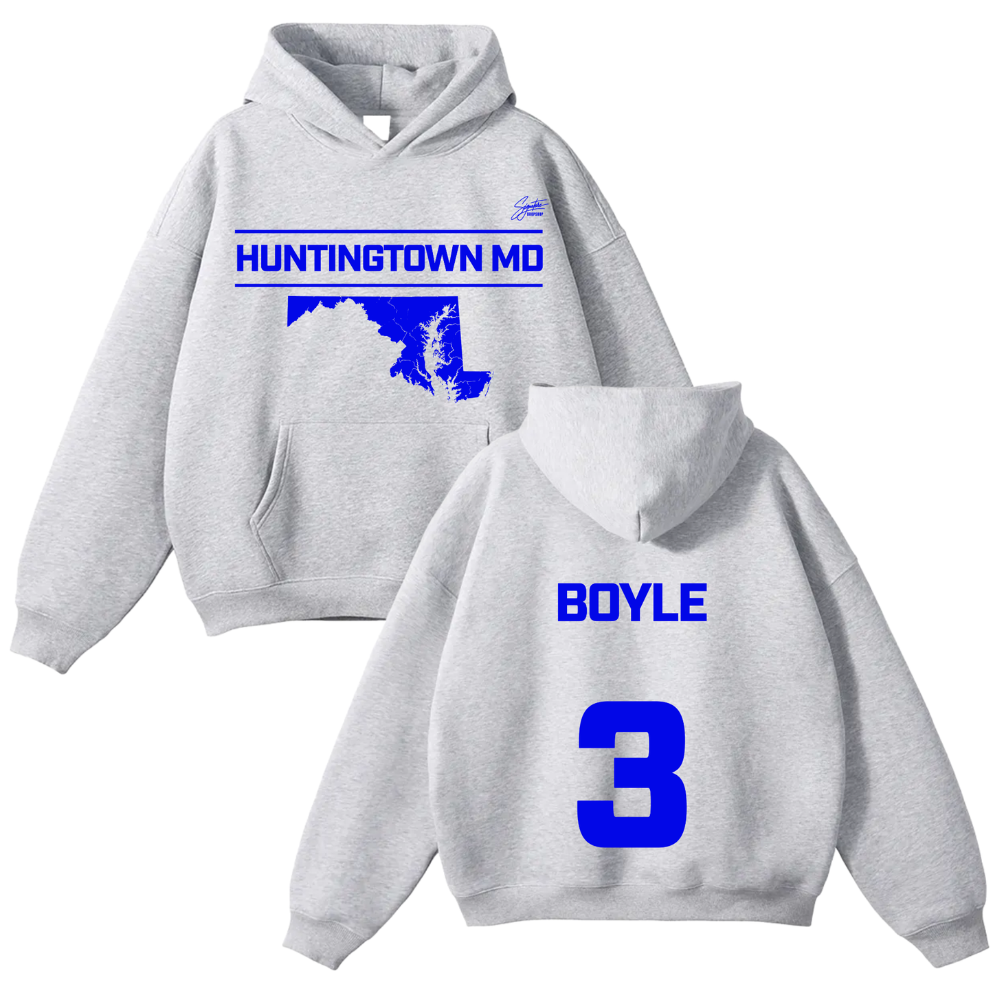 Logan Boyle Oversize Fleeced Hoodie