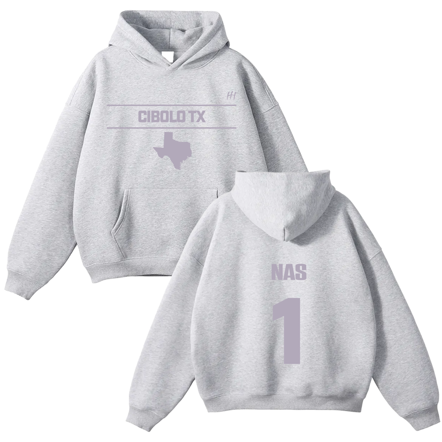 Nasir Hammonds Oversize Fleeced Hoodie