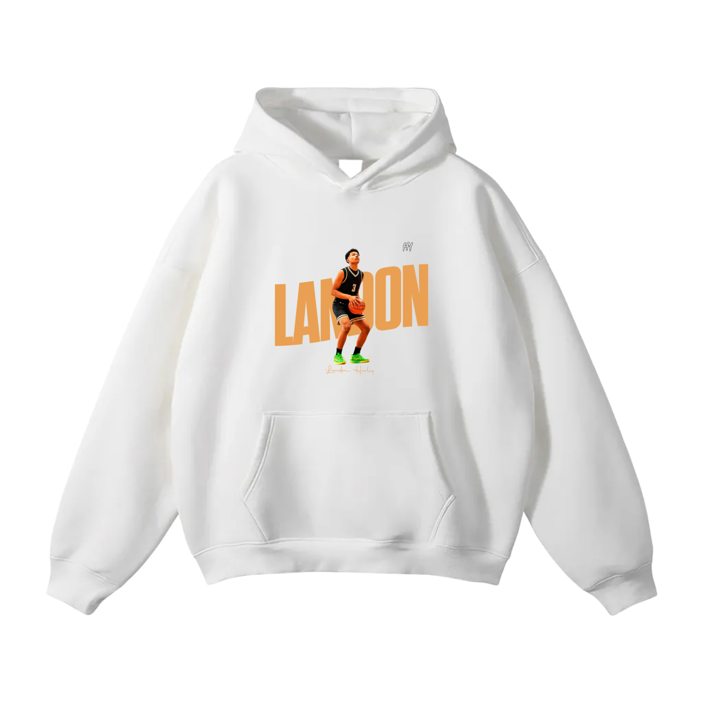 Landon Hurley Oversize Fleeced Hoodie