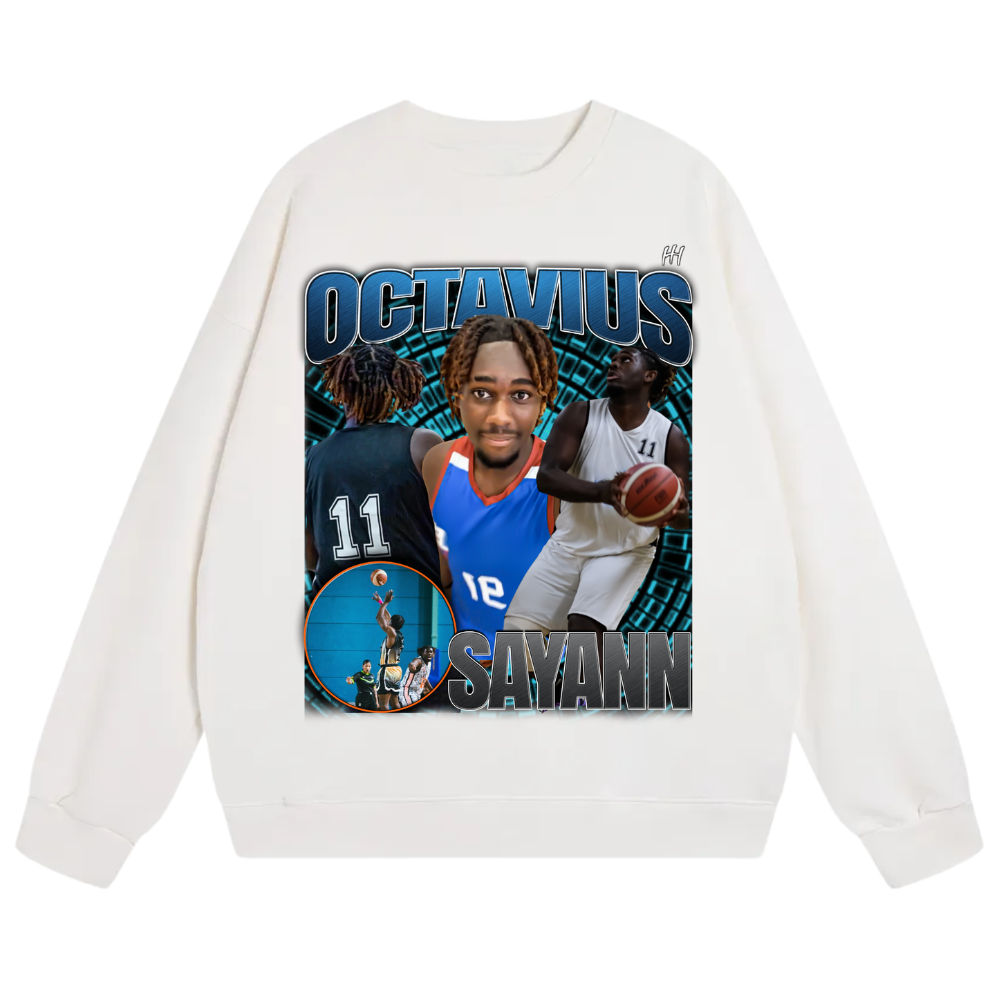 Octavius Sayann Heavyweight Crewneck Sweatshirt