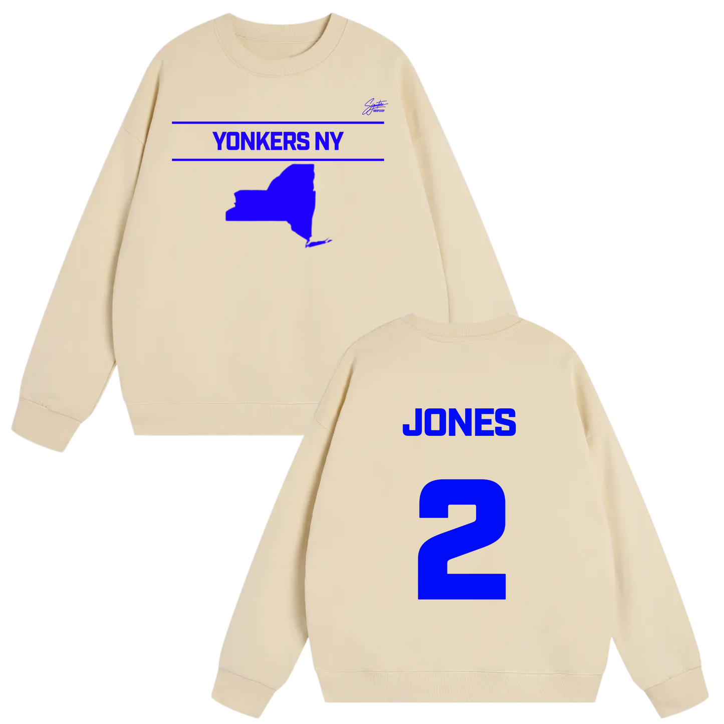 Boogie Jones Heavyweight Crewneck Sweatshirt