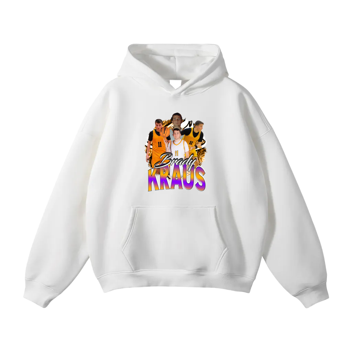 Brady Kraus Oversize Fleeced Hoodie