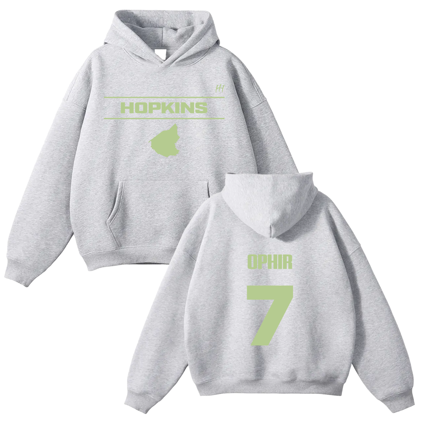 Ophir Hill Oversize Fleeced Hoodie