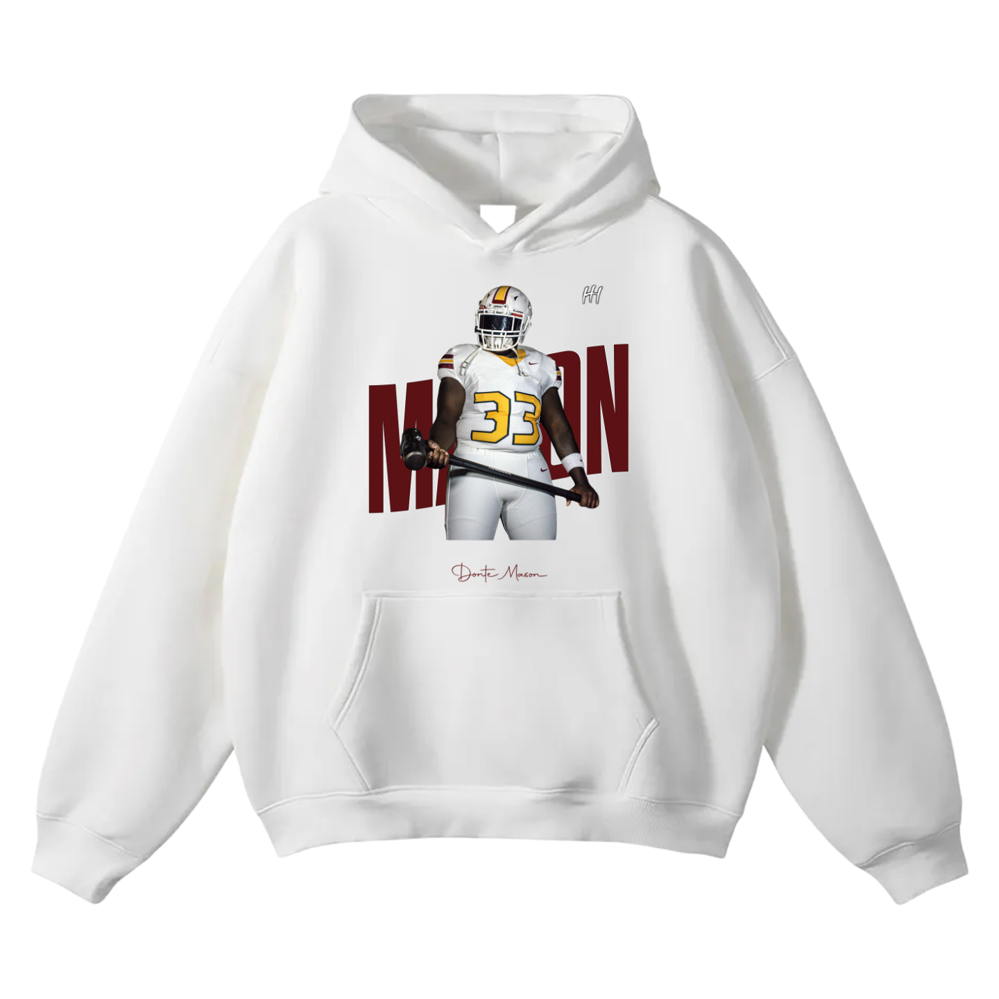 Donte Mason Oversize Fleeced Hoodie