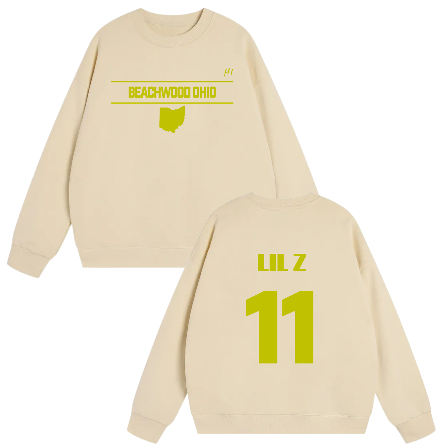 Zior Greene Heavyweight Crewneck Sweatshirt