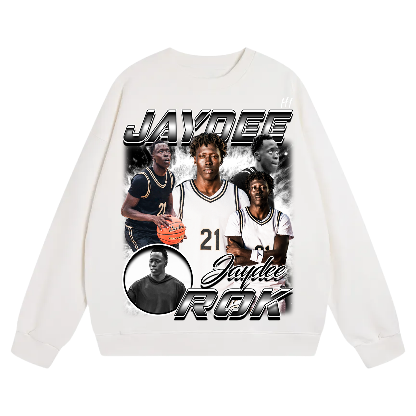 Jaydee Rok Heavyweight Crewneck Sweatshirt