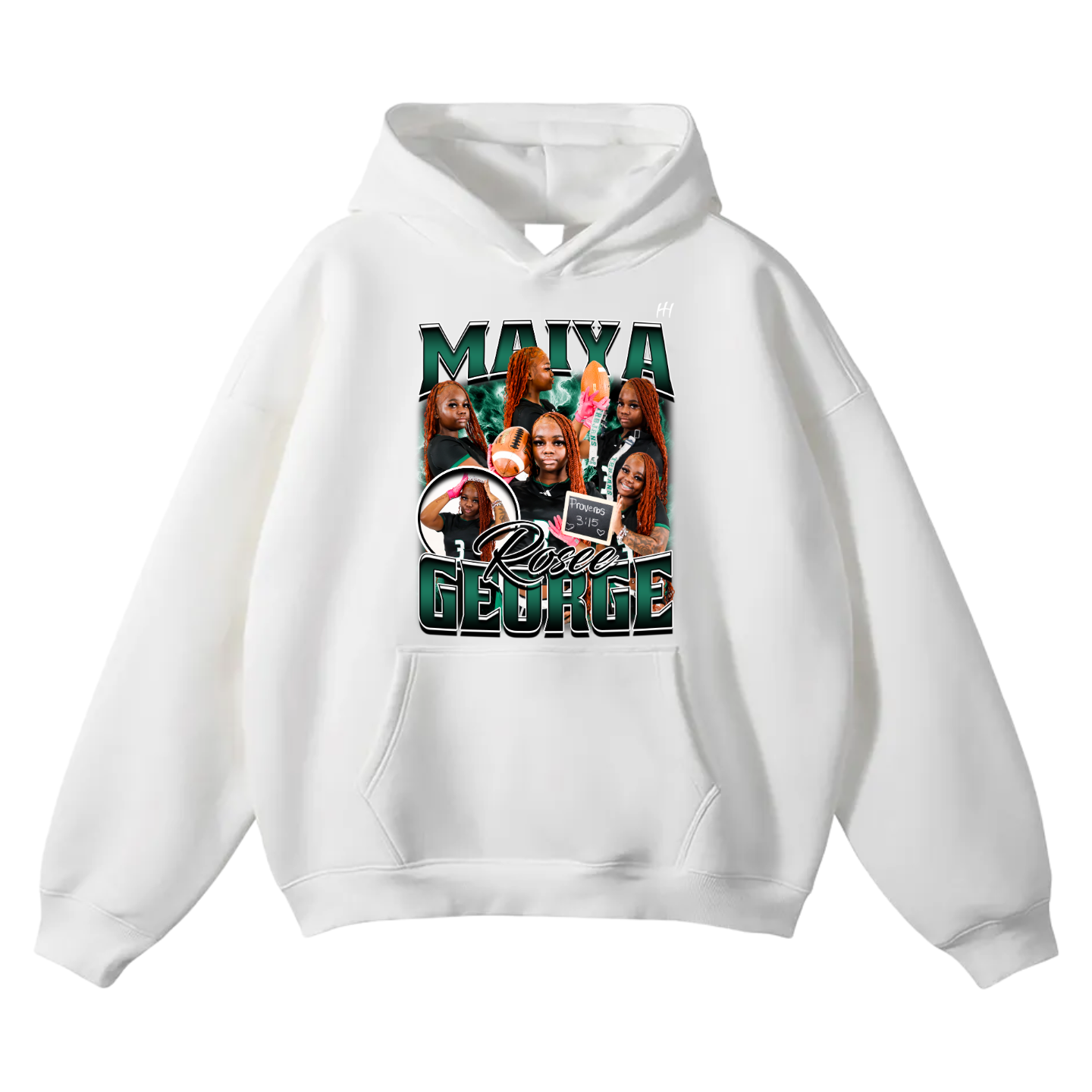 Maiya Rosee George Oversize Fleeced Hoodie