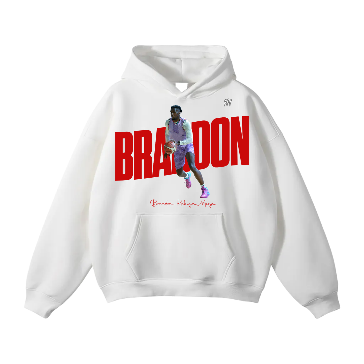 Brandon Kabuya Mpoyi Oversize Fleeced Hoodie