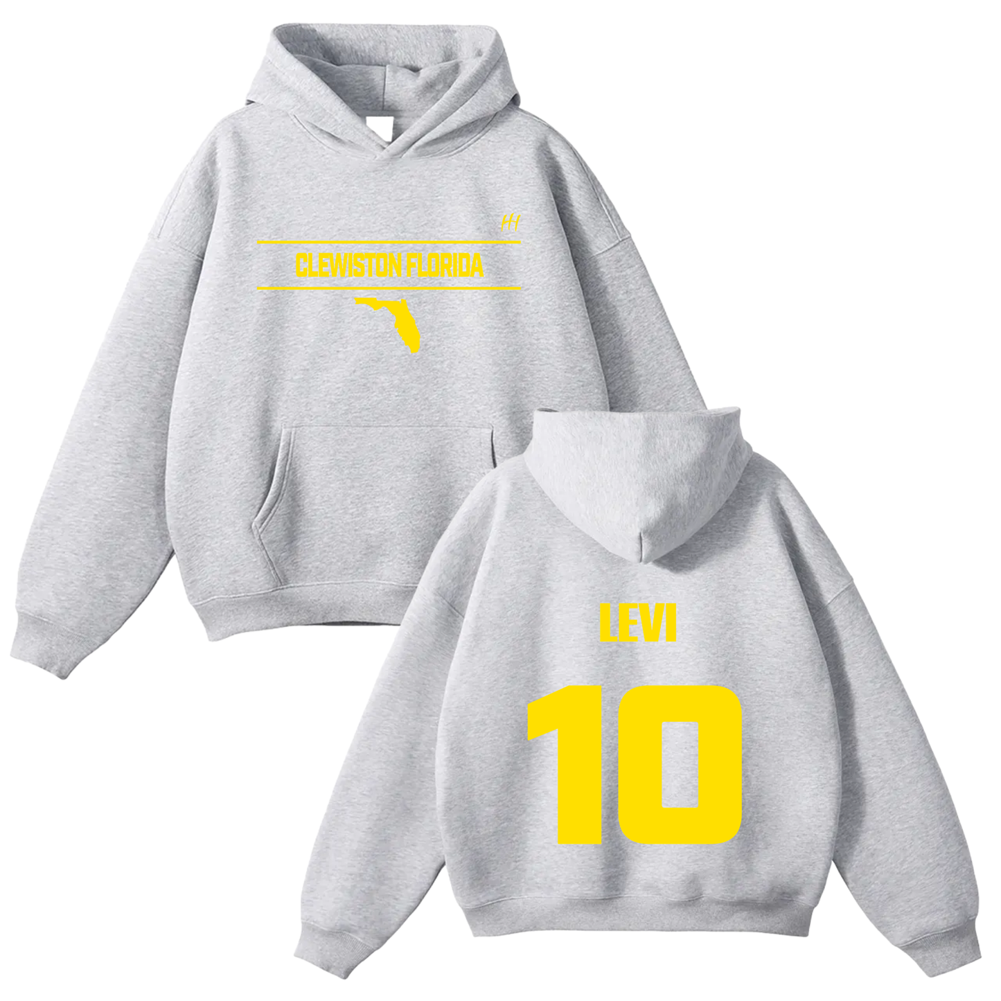 Levarian Campbell Oversize Fleeced Hoodie