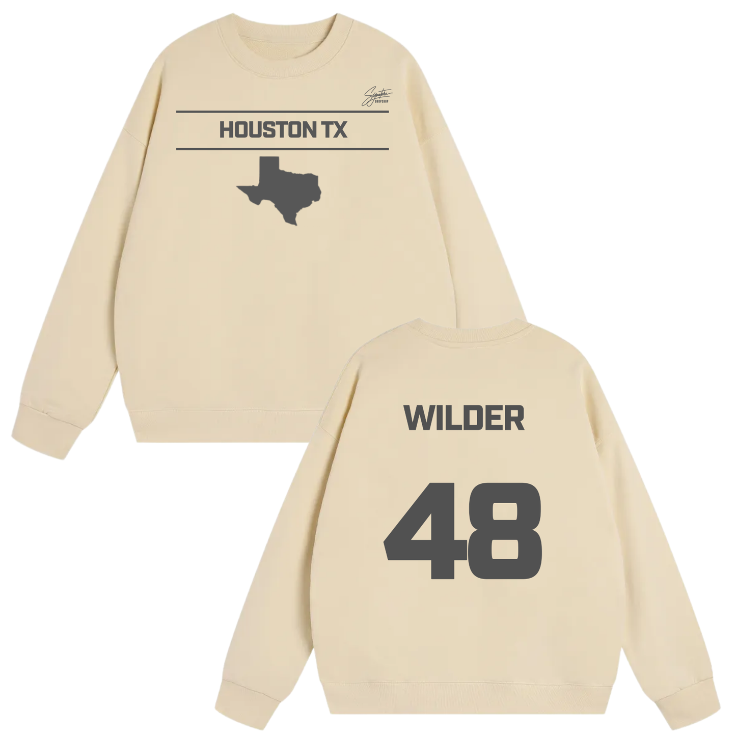 Javian Wilder Heavyweight Crewneck Sweatshirt