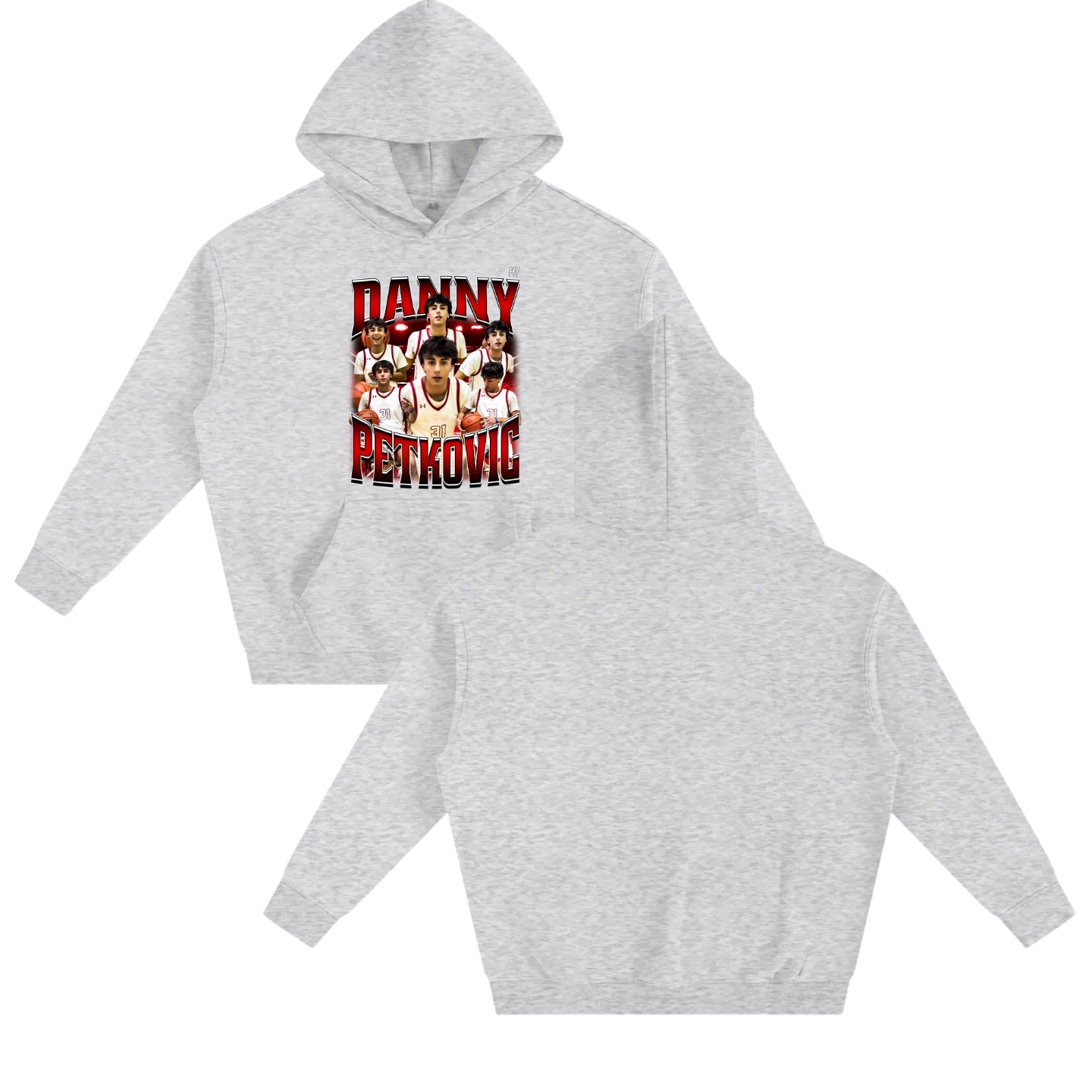 Danny Petkovic Oversize Fleeced Hoodie