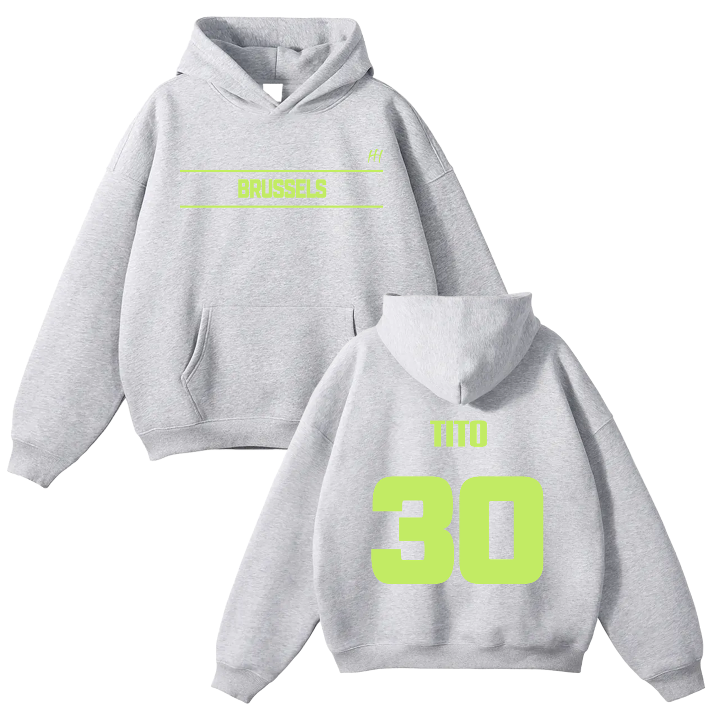 K-Sero Oversize Fleeced Hoodie
