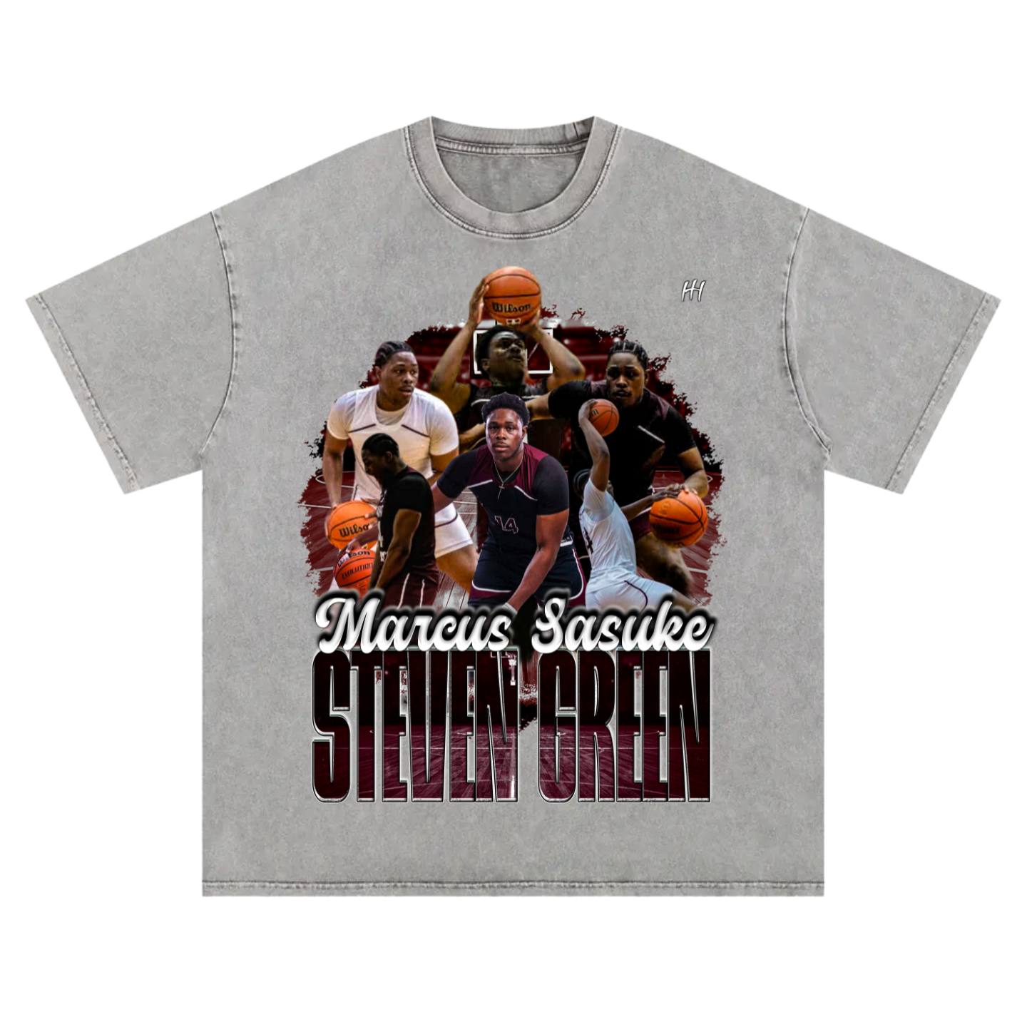 Marcus Sasuke-Steven Green Oversize T-shirt
