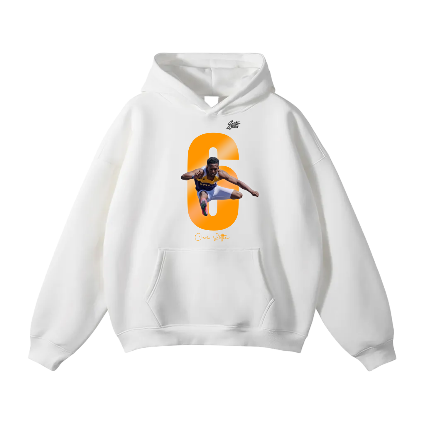 Chris Little Oversize Fleeced Hoodie