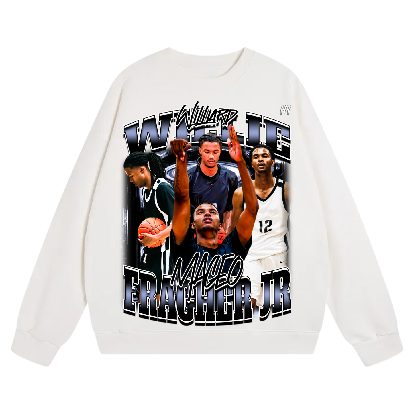 Willie Maceo Fragher Jr Heavyweight Crewneck Sweatshirt