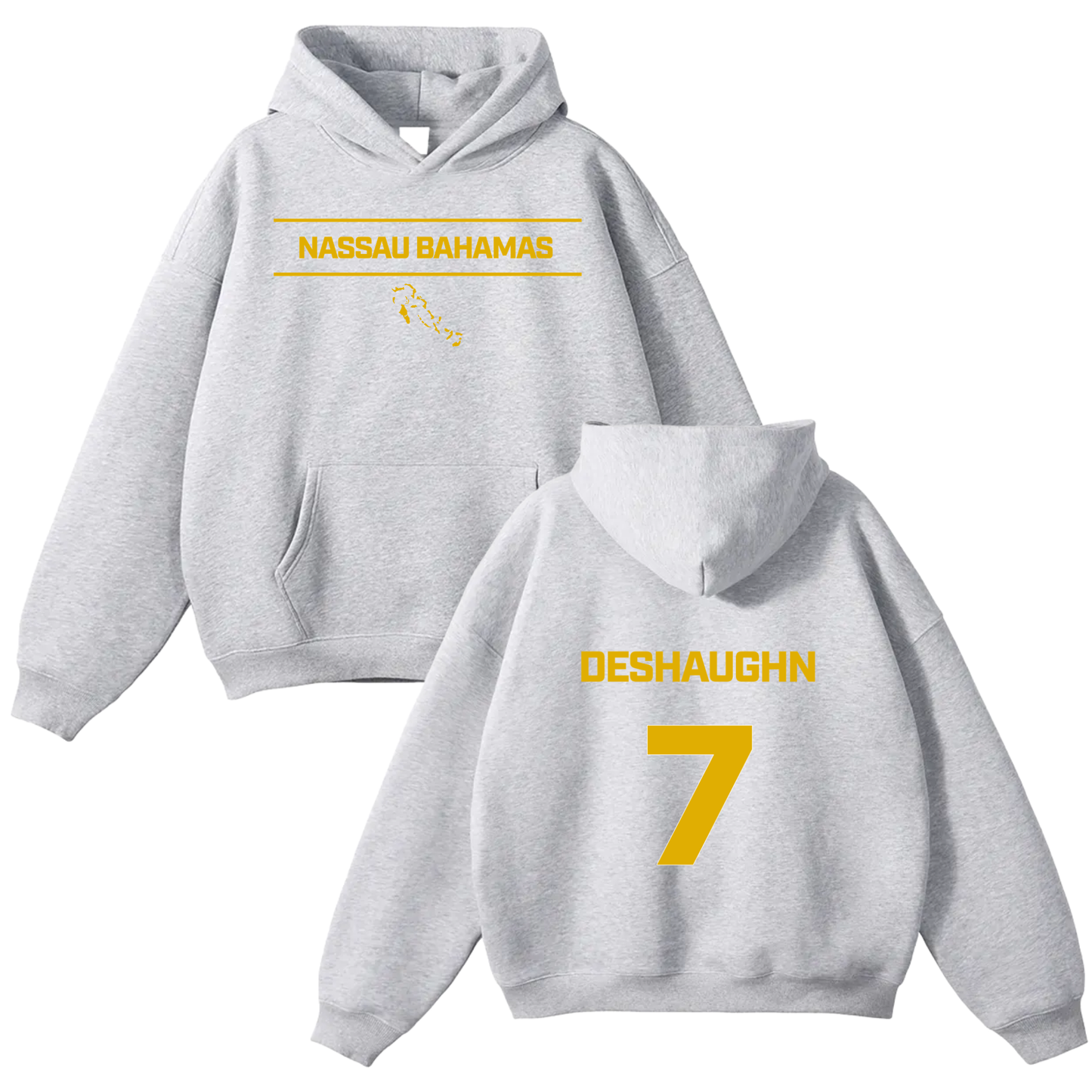 Deshaughn Forbes Oversize Fleeced Hoodie