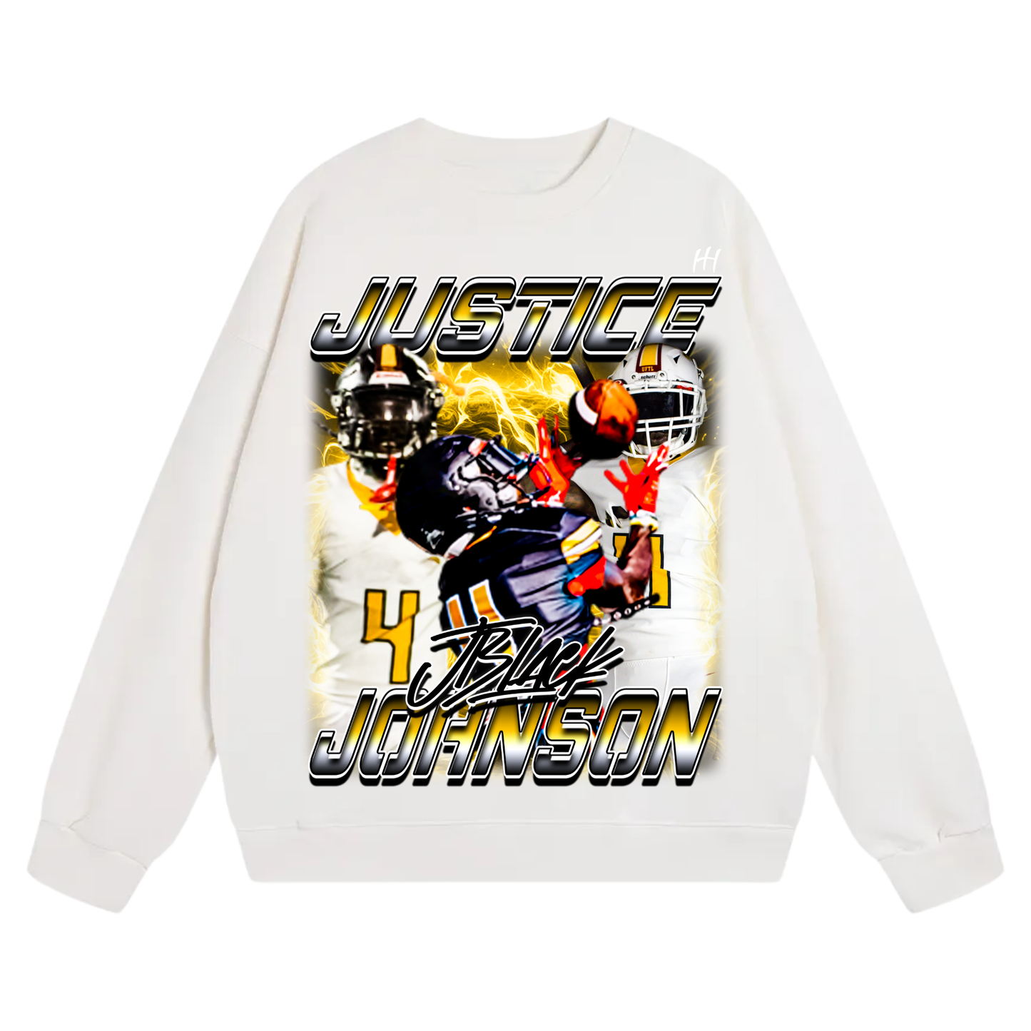 Justice Johnson Heavyweight Crewneck Sweatshirt