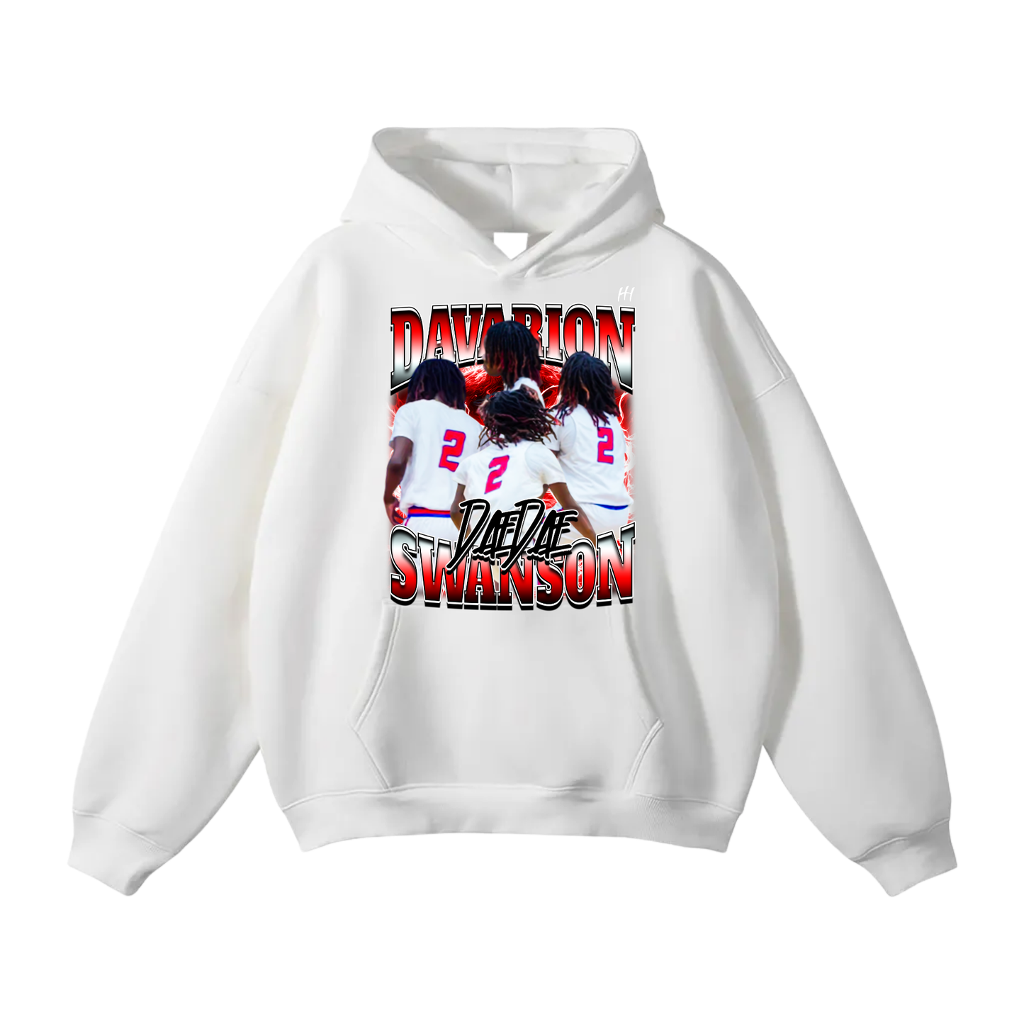 Davarion Swanson Oversize Fleeced Hoodie