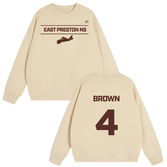 Weston Brown Heavyweight Crewneck Sweatshirt