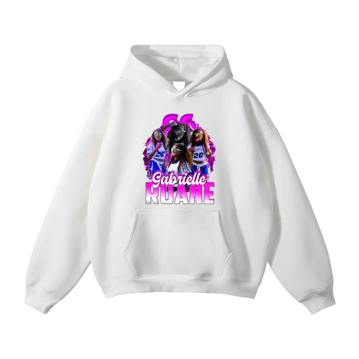 Gabrielle Roane Oversize Fleeced Hoodie