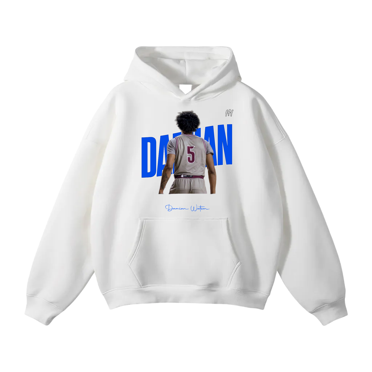 Damian Watson Oversize Fleeced Hoodie
