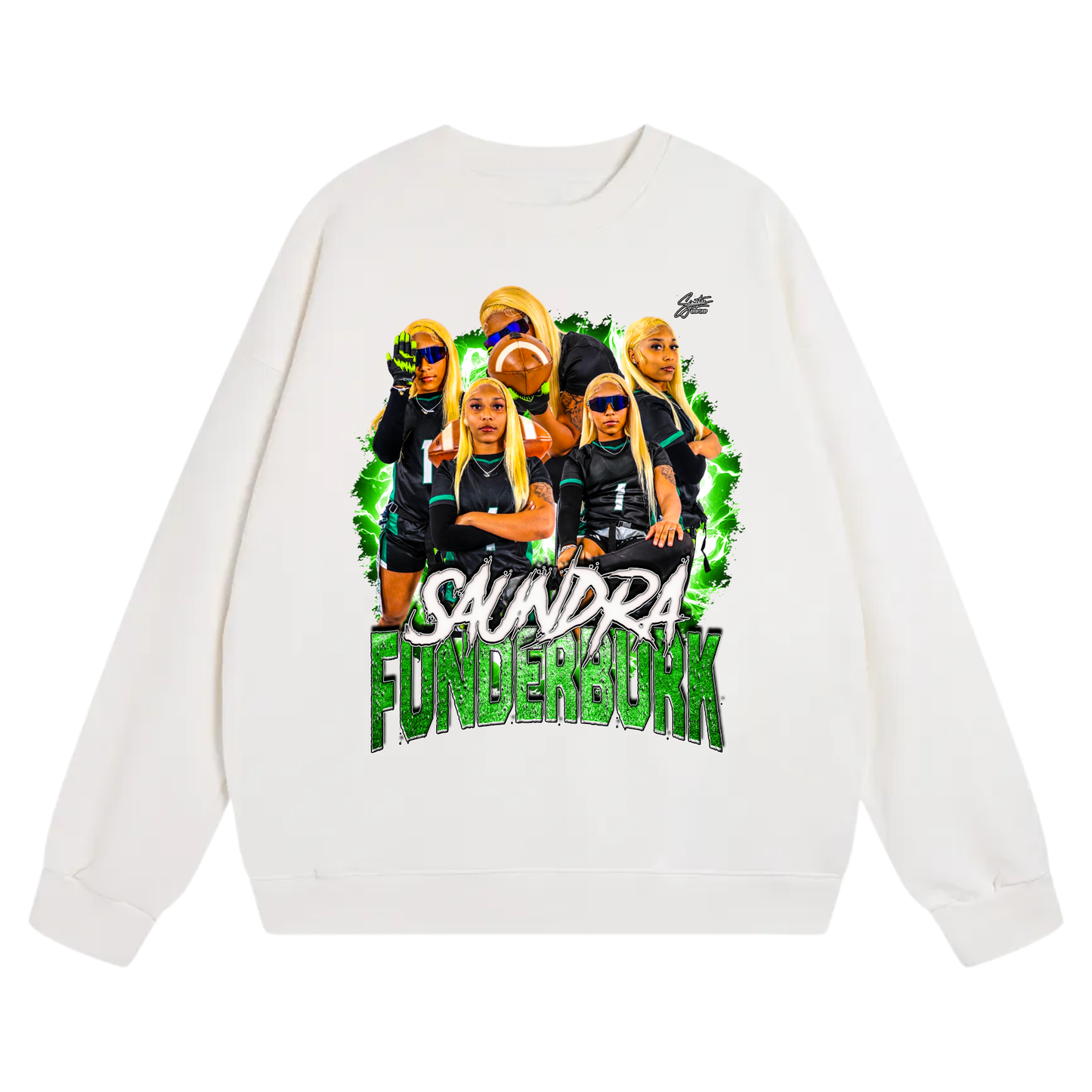 Saundra Funderburk Heavyweight Crewneck Sweatshirt