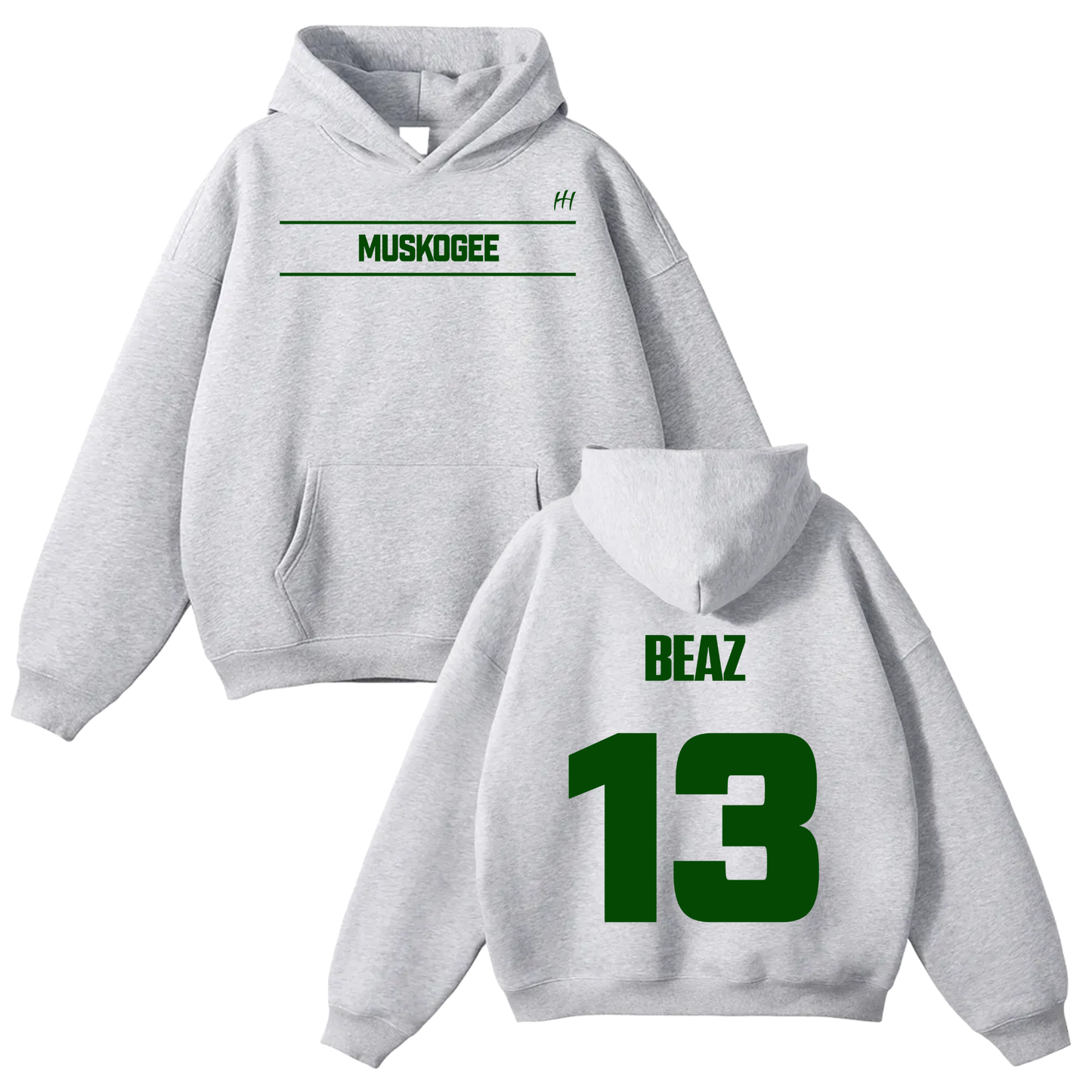 Jamie Beasley Oversize Fleeced Hoodie