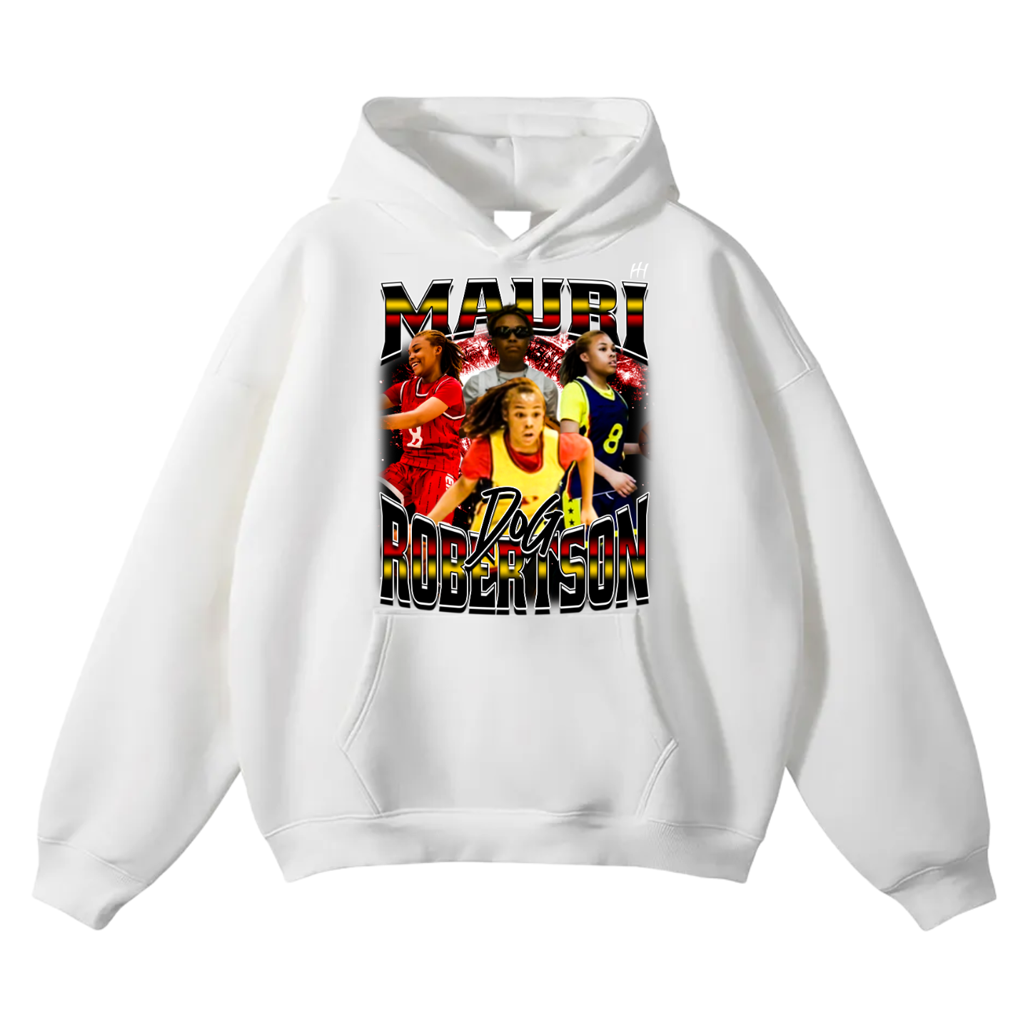 Mauri Robertson Oversize Fleeced Hoodie