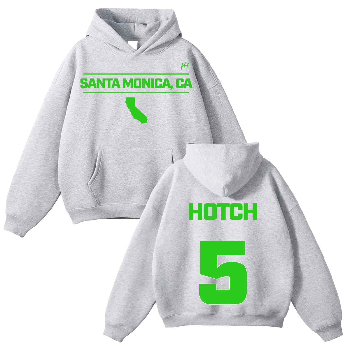 Eden Hotch Oversize Fleeced Hoodie