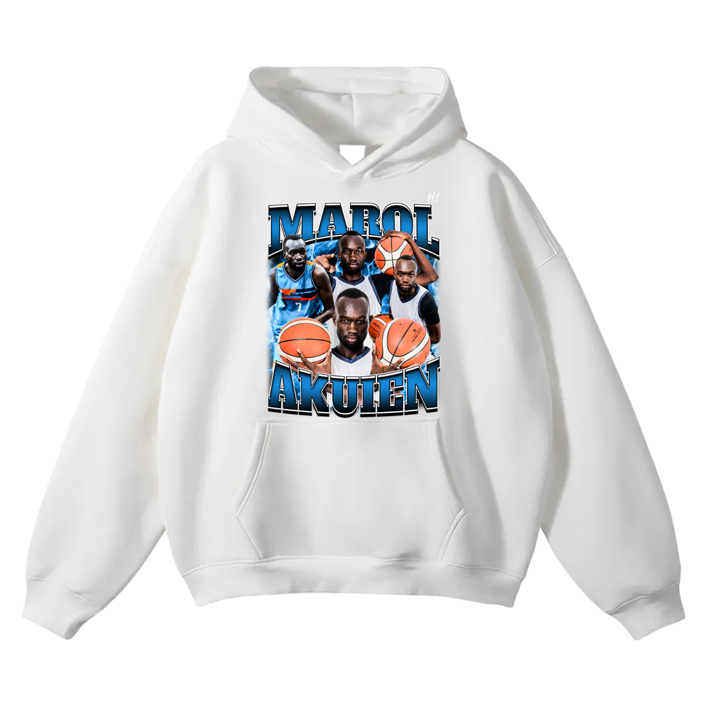 Marol Achei Akuien Oversize Fleeced Hoodie