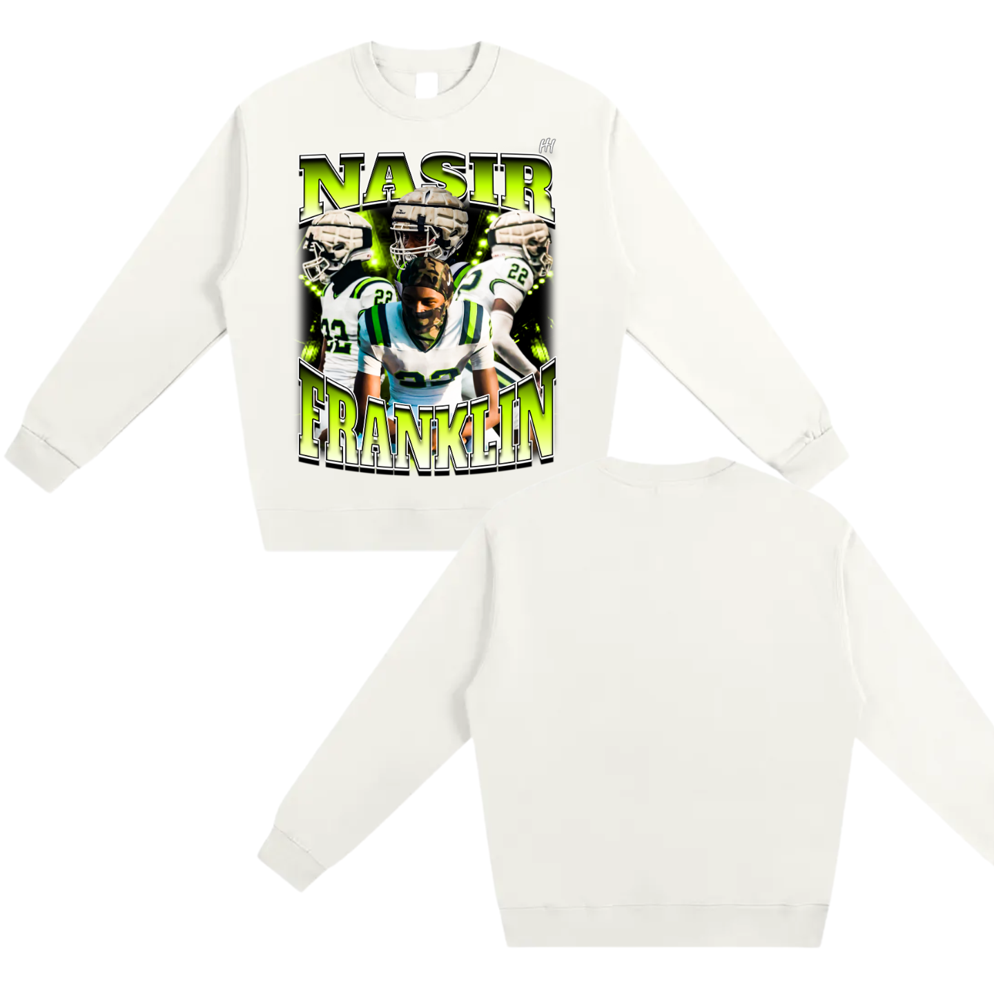 Nasir Franklin Heavyweight Crewneck Sweatshirt