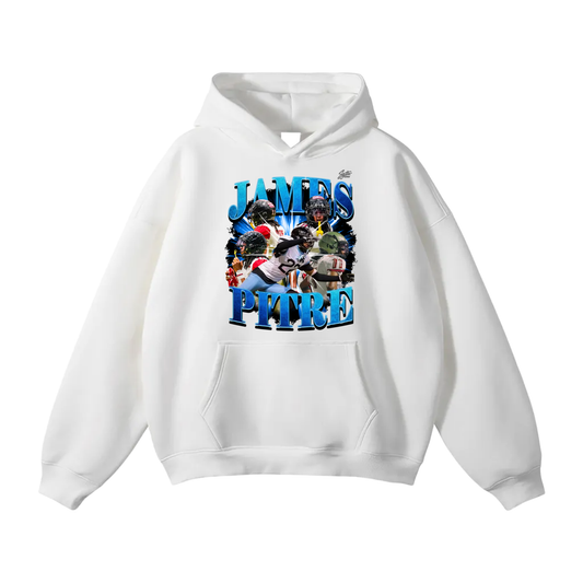 James Pitre Oversize Fleeced Hoodie