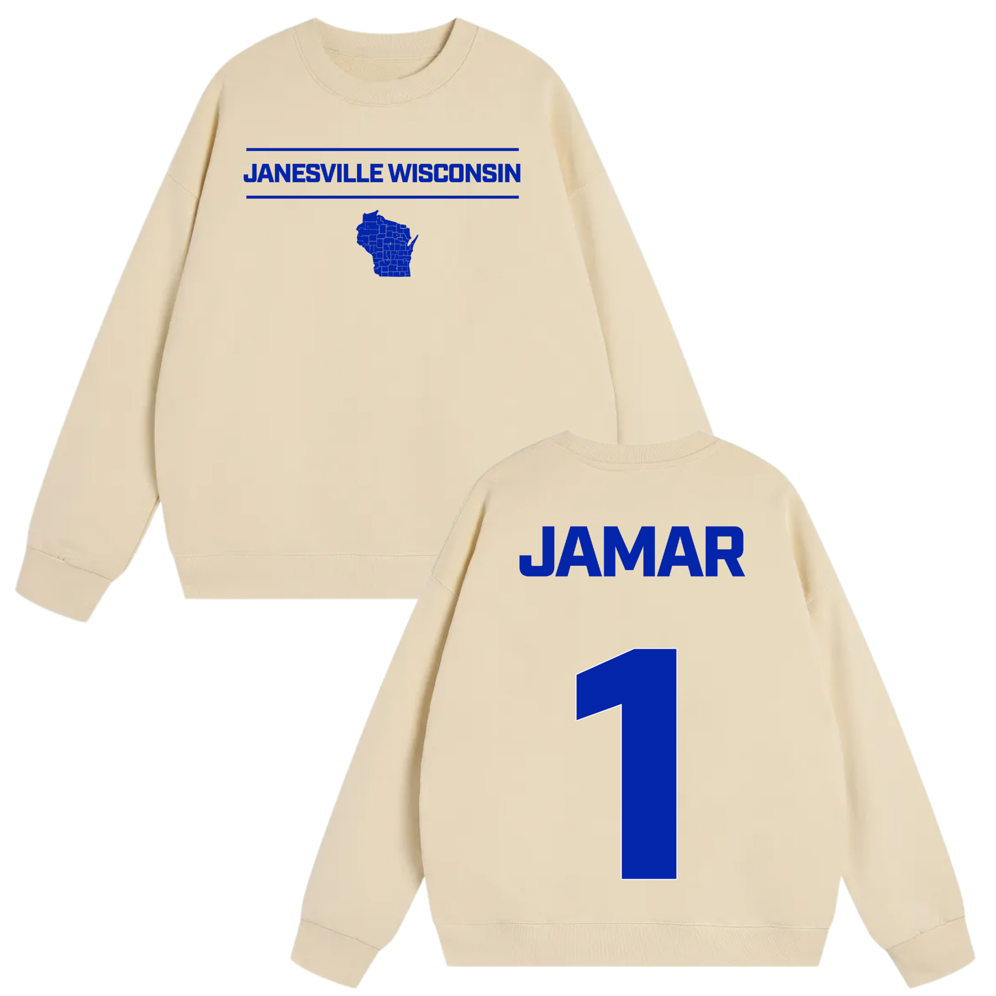 Jamar Jenkins Jr Heavyweight Crewneck Sweatshirt